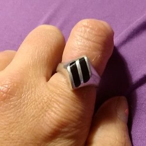 Sterling silver indian ring